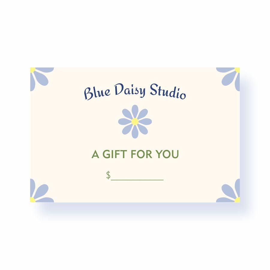 Blue Daisy Studio Gift Card